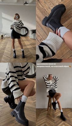 Autumn Shoes 2023, Chelsea Boot Outfits Women, Tights And Trainers, White Chelsea Boots, Chelsea Boots Outfit, Look Rock, Casual Outfit Inspiration, Cold Outfits, Chelsea Boots Women