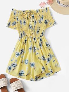 Cute Rompers, Jumpsuit With Sleeves, Flounce Sleeve, Outfits For Teens, Playsuit, Fashion News