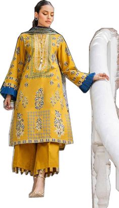 Gul Ahmed DB-32018 Pre Cambric Collection Gul Ahmed, Suit Fabric, The Originals, Photography, Fabric