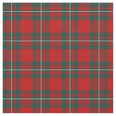 a red and green tartan plaid pattern