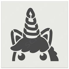 a black and white image of a cat with a birthday hat