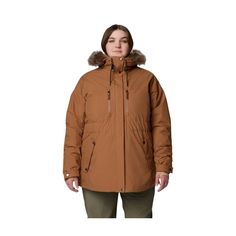 Enjoy all of the cold-weather adventures of fall, winter, spring with the Columbia� Payton Pass II Interchange Jacket for Ladies. This highly versatile winter jacket from Columbia features a zip-in/3-point liner jacket that can be removed and worn solo for chilly days outside. For moderate cold-weather conditions, you can wear the exterior shell jacket on its own, and for heavy-duty winter conditions, you can put them together and enjoy the highest levels of winter-defying warmth and protection. The exterior shell jacket is made of 100% polyester Omni-TECH� Rebound Stretch, which adds breathable/waterproof protection and extra stretch for easy mobility. Plus, this outer jacket comes equipped with a 100% polyester Omni-HEAT� Infinity thermal reflective lining that absorbs your body's natura Fall Hiking Insulated Parka, Waterproof Fall Outerwear For Adventure, Waterproof Outerwear For Fall Adventure, Waterproof Outerwear For Fall Adventures, Functional Winter Outerwear For Adventure, Brown Waterproof Outerwear For Outdoor Activities, Brown Winter Outerwear For Adventure, Winter Waterproof Outerwear For Adventure, Waterproof Winter Outerwear For Adventure