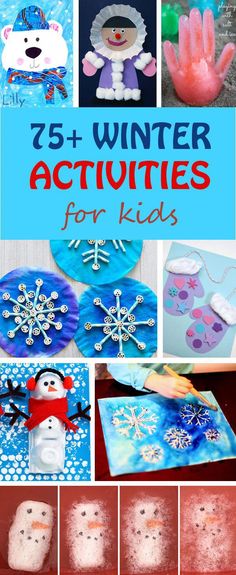 25 winter activities for kids to make