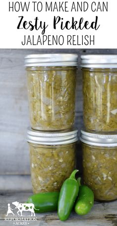 three jars filled with pickled jalapeno peppers