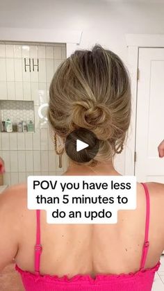 236K views · 8.1K reactions | POV you have less than 5 minutes to do an updo 🤪❤️
-
#updostyles #quickhairstyles #quickhairstyle #easyhairstyles #easyhair #promupdo #weddingupdo #weddingguesthair #lowbunupdo #summerhairstyles #easybuntutorial #hairreelsvideo | Lainey Ostrom | laineyostrom · Original audio Updo For Beginners, Side Bun For Wedding, Low Romantic Bun Bridesmaid, Soft Hair Upstyles, Diy Low Updo Simple, Up Do Hairstyles For Wedding Guest, Formal Updos Diy, No Curl Updo, Formal Pulled Back Hairstyles