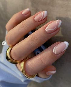 Short Minimalist Nails, Subtle Nails, Minimal Nails, Neutral Nails, Minimalist Nails, Dream Nails, Fire Nails, Pretty Acrylic Nails, Chic Nails