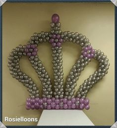 a crown made out of pearls and beads