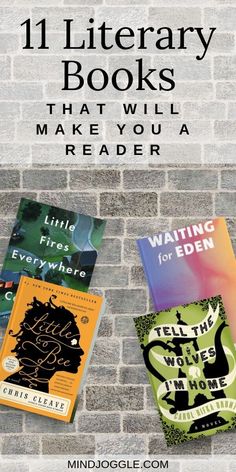 three books with the title 11 library books that will make you a reader