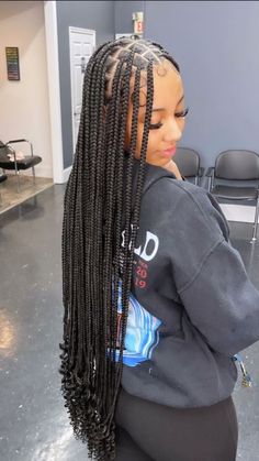 Black Girls Hairstyles Weave, Big Box Braids Hairstyles, Long Box Braids, Braided Cornrow Hairstyles, Quick Braided Hairstyles, Braided Hairstyles For Teens