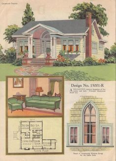 an old house is featured in this advertisement for the sears home company, which has been sold