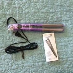 Infinitipro By Conair 2 In 1 Styler Hair Straightener Or Wave Cs584 -Conair Brand -Style Number Cs584 -Infinitipro 2 In 1 Styling Means This Is A Hair Straightener And Also A Hair Curler Due To It's Curved Side Plates -Anti Frizz Protection -Heats Up To 360 Degrees -30 Second Heat Up -Ceramic Plates -New, In Original Packaging Styler Hair, Anti Frizz, Hair Curler, Brand Style, Anti Frizz Products, Hair Curlers, Side Plates, Ceramic Plates, Color Purple