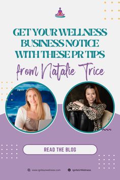 Want more visibility for your wellness business? PR expert Natalie Trice reveals simple yet powerful strategies to get featured in the media, grow your credibility, and attract clients. Learn how to position yourself as an expert and stand out!