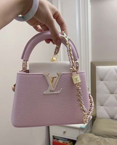 Louis Vuitton Handbags Aesthetic, Louis Vuitton Aesthetic Bag, Lv Cite Bag, Lv Handbags Pink, Luxury Pink Bag For On-the-go, Fancy Purses, Sac Louis Vuitton, Lv Bags, Expensive Bag