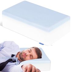 PRICES MAY VARY. 【Ergonomic Side Sleeper Pillow】The pillow is made of one simple block memory foam pillow, specifically designed for people who sleep on their side, making the shoulder and neck practically form a right angle, perfect fill gaps of the neck and pillow, reducing pressure and discomfort, to great help relieve neck and shoulder pain that can commonly occur while side sleeping. 【100% Memory Foam Pillow Core】Slow rebound memory foam core can tightly fit the contour of your head and nec Neck And Shoulder Pain Relief, Pillow For Neck, Cervical Pillow, Side Sleeping, Shoulder Pain Relief, Cervical Pillows, Side Sleeper Pillow, Neck And Shoulder Pain, Side Sleeper