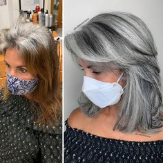 Gray-Hair-Makeovers-Jack-Martin Gray Roots, Level 7, Gray Hair Cuts, Silver Hair Color, Silver Grey Hair