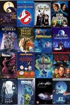 many movies are shown in this collage with the same title as each movie character