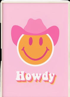 a smiley face wearing a pink hat with the word hodgy written below it