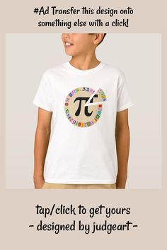 Funny and Colorful Piece of Pi Calculated T-Shirt - tap to personalize and get yours #TShirt #math #pi #calculated #humor #mathematics Unique Fonts, Calculator, Fabric Care, Tap, Fitness Models, Created By, Humor, Stars, Funny