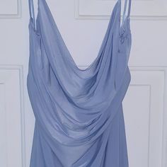 Silky Soft 21 Saints Lavender Blue Dress Size Large But Fits Like A Small - Medium. Brand New Only Tried On , Just Too Fancy For My Lifestyle :) Brand New Condition. Thanks For Looking :) Lavender Sleeveless Mini Dress For Evening, Lavender Blue Dress, Blue Backless Dress, Scalloped Lace Dress, Lace Halter Dress, Tie Maxi Dress, My Lifestyle, Cutout Maxi Dress, Backless Mini Dress