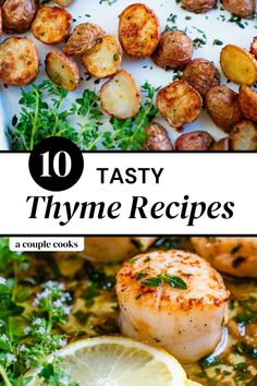 the top ten tasty thye recipes with lemons, potatoes and parsley