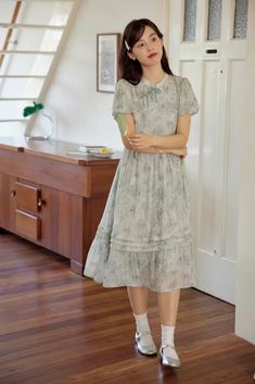 Ootd Idea, Model Clothes, Fashion Terms, Model Outfits, Sport Chic, Romantic Style, Girly Outfits, Types Of Dresses, Japanese Fashion