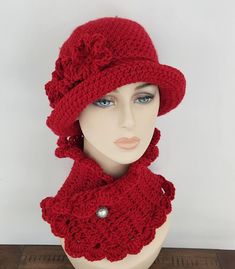 This Skull Caps & Beanies item by DivaTrendz has 3 favorites from Etsy shoppers. Ships from Daytona Beach, FL. Listed on Dec 7, 2024 Crochet Scarf Hat, Crochet Hat And Scarf, Crochet Winter Hats, Scarf And Hat, Crochet Winter, Hat And Scarf, Flapper Style, Red Hat, Scarf Hat