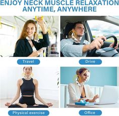 This neck massager has been a game-changer for my neck pain. The variety of modes and adjustable speeds let me find the perfect setting for deep muscle relief. The 3D design contours perfectly around my neck, hitting all the right spots. After using it for just a few minutes, my neck and shoulders feel so much more relaxed. The cordless feature and portability make it even better. Well worth the investment for anyone with chronic neck pain! Muscle Fatigue