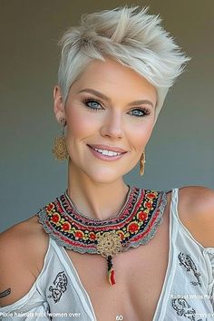 Haircuts For Older Women, Textured Layers, Pixie Hair, Mom Hairstyles