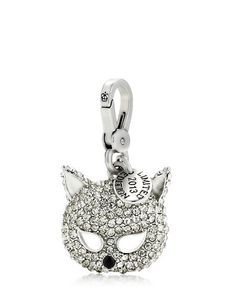 Juicy Couture Limited Edition Pave Cat Mask Charm Charms Candy, 40th Gifts, Cat Mask, Handbag Heaven, Locket Charms, Cat Jewelry