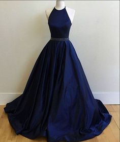 Halter Prom Dresses,Royal Blue Prom Dresses,Long Prom Dresses,Beading Prom Dresses,Backless Prom Dresses,Satin Prom Dresses, on Storenvy Prom Dress Halter, Navy Blue Prom Dress, Navy Prom Dresses, Halter Prom Dresses, Chique Outfits, Gowns Prom, Ladies Dresses, Grad Dresses, Ball Gowns Prom