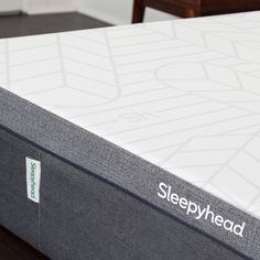 the sleepy head mattress is made up and ready to be used