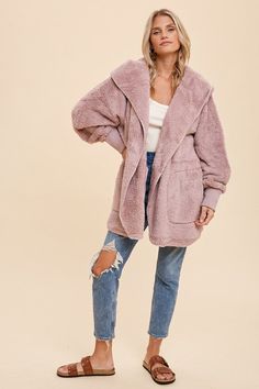 Spring Hooded Faux Fur Coat, Fluffy Hooded Faux Fur Outerwear, Fall Faux Fur Hooded Jacket With Long Sleeves, Fall Hooded Faux Fur Jacket With Fur Trim, Fall Faux Fur Hooded Jacket With Faux Fur Trim, Hooded Faux Fur Coat With Pockets, Faux Fur Hooded Jacket For Fall, Soft Hooded Winter Outerwear, Hooded Soft Outerwear For Winter