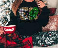 Christmas Sweater Sweater Sweatshirt Christmas Sweatshirt - Etsy Nurse Shirt, Sweatshirt Christmas, Nursing Shirts, Christmas Sweatshirts, Christmas Sweater, Christmas Sweaters, Handmade Gift