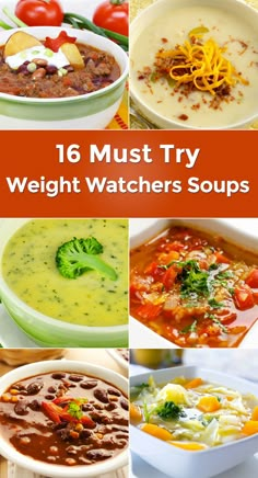 16 must try weight watchers soups to help you get ready for the day