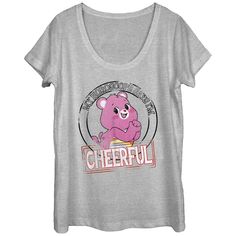 Show off your sweet style in this Juniors' Care Bears Cheery Horoscope Scoop Neck Graphic Tee. Show off your sweet style in this Juniors' Care Bears Cheery Horoscope Scoop Neck Graphic Tee. FEATURES Short sleeves ScoopneckFABRIC & CARE Cotton, polyester Machine wash Imported Size: Xxl. Color: Med Grey. Gender: female. Age Group: kids. Care Bears, Sweet Style, Gender Female, Graphic Tee, Bears, Age Group, Scoop Neck, Graphic Tees, Short Sleeves