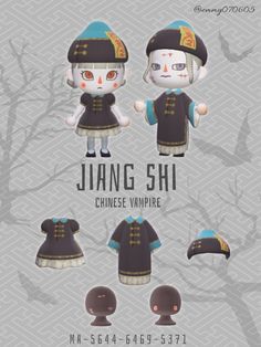 Hunter X Hunter Animal Crossing, Stitches Animal Crossing Fan Art, Custom Animal Crossing Clothes, Bsd Animal Crossing, Custom Animal Crossing Designs, Acnh Hanfu, Acnh Male Clothing, Acnh Bangs Code, Tiles Animal Crossing