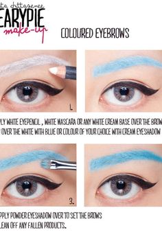 Cosplay Eyebrow Tutorial, Cosplay Tips Make Up, How To Color In Eyebrows, How To Cosplay, Cosplay Tips And Tricks, Cosplay Makeup Tips, Cosplay Eyebrows, Cosplaying Tips, Cosplay Tricks