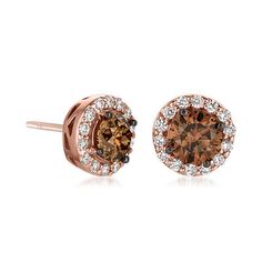 Chocolate Diamond Earrings, Red Carpet Earrings, Chocolate Diamond