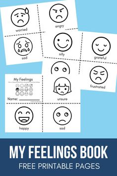 the feelings worksheet for kids to help them learn how to tell their feelings