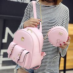 College Bags For Girls, Girly Backpacks, Cute Small Bags, Lace Backpack, Cute Mini Backpacks, Backpack Fashion, Girly Bags, Stylish Backpacks, Cute Backpacks