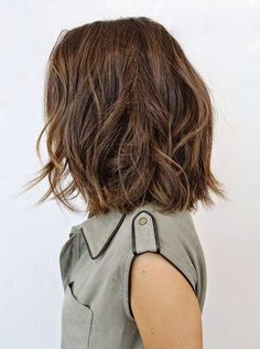 Thick Wavy Hair, Bob Hairstyles For Thick, Choppy Bob Hairstyles, Hair Styles 2014, 2015 Hairstyles, Shoulder Length Hair, Hair Today, Great Hair, Hairstyles Haircuts