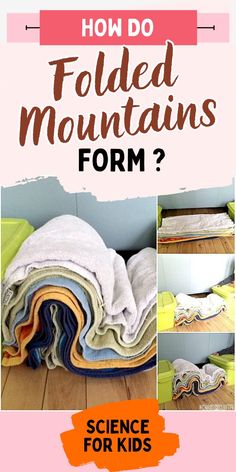 Mountain Art For Kids, Mountain Crafts For Kids, Biomes Activities, 2024 Activities, Science Activity For Kids, Mountain Formation, Liturgical Living, Mountain Activities, Stem Club