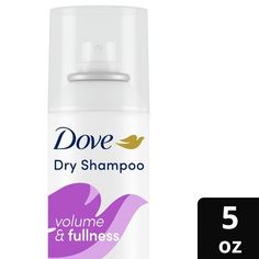 Dove Beauty Volume & Fullness Dry Shampoo - 5oz Dove Dry Shampoo, Hair Volumizer, Hair Volume Spray, Batiste Dry Shampoo, Dove Beauty, Shampoo Hair, Oil Light, Clarifying Shampoo, Full Hair