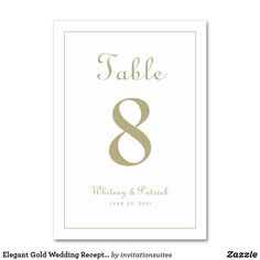 a table number card with the numbers 8 and 8 in green ink on white paper