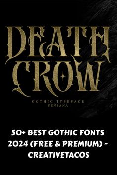 Struggling to find the best gothic font for your next project? Look no further! We’ve compiled a list of the best gothic fonts available. Free Gothic Fonts, Deco Font, Comic Font, Postcard Mockup