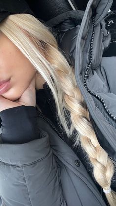 Blonde Hair Snap, Blonde Selfies, Hairstyles For All Hair Types, Pretty Blonde Hair, Perfect Blonde Hair, Fashion Outfits Dresses, Blonde Aesthetic, Summer Blonde Hair, Aesthetic Hairstyles