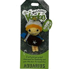 Watchover Voodoo : Aquarius - Watchover Voodoo, Watchover Voodoo Doll, Thoughtful Messages, Life Friends, Handcrafted Dolls, On My Birthday, 5 Star Review, Voodoo Doll, Voodoo Dolls