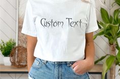 👕 Custom Printed T-Shirt: Create a unique custom printed t-shirt with personalized text, images, or designs. Ideal for personal wear or gifting, our high-quality prints ensure your designs look great and last long. 📸 Custom Shirt with Name & Photo: Personalize a custom shirt with name or a custom shirt with photo to make a special keepsake. Add a loved one's name or a cherished photo for a thoughtful and memorable gift for birthdays or holidays. 🔤 Custom Text T-Shirt: Customize your shirt with your favorite message, quote, or name using a variety of custom text options. Perfect for expressing yourself or giving as a unique gift. 🎨 Design Your Shirt: Bring your creative vision to life with a design your shirt option! Choose from different styles, including long sleeves, tees, and custom Meaningful Photos, Text T Shirt, Holiday Messages, Name Photo, Rap Tee, Custom Shirt, Edgy Look, Practical Gifts, Personalized Shirts