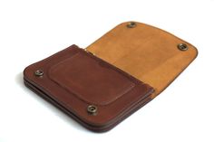 Celyfos ® Leather Half Wallet Hand made Italian leather brown Brown Wallet With Leather Lining For Everyday Carry, Brown Wallet With Interior Card Slots For Everyday, Brown Wallets With Interior Card Slots For Everyday, Brown Leather Lined Wallet For Everyday Carry, Brown Leather Wallet For Everyday Carry, Brown Leather Trifold Wallet With Waxed Finish, Brown Waxed Finish Wallets For Everyday Carry, Brown Waxed Finish Trifold Wallet, Brown Rectangular Trifold Wallet With Waxed Finish