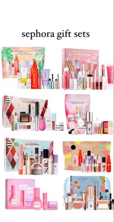 Sephora Gift Sets, Xmas List Ideas, Preppy Makeup, Girly Christmas Gifts, Sephora Gift, Preppy Gifts, Preppy Inspiration, Sephora Skin Care